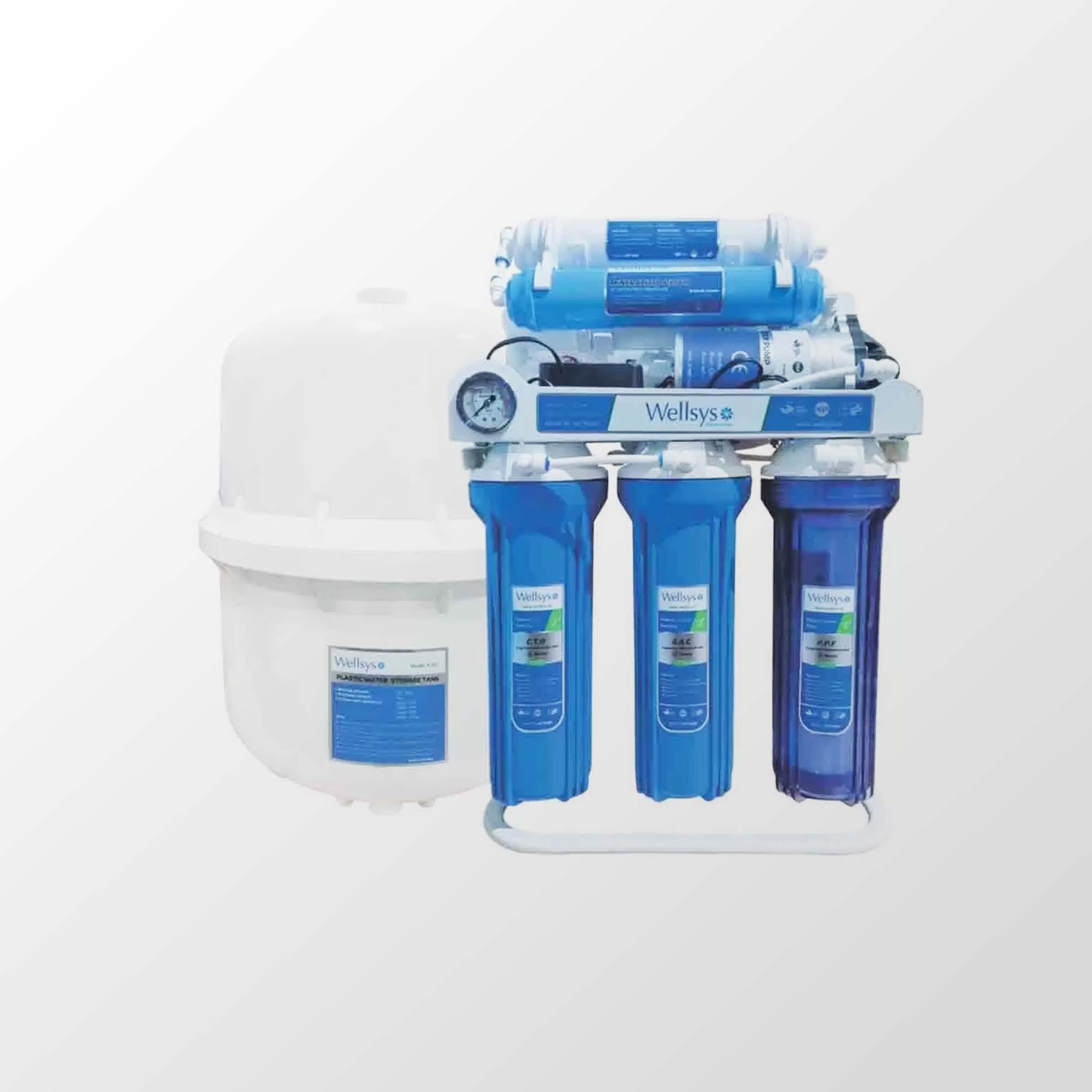 6 Stages Wellsys RO 100SG B 6 RO Water Purifier