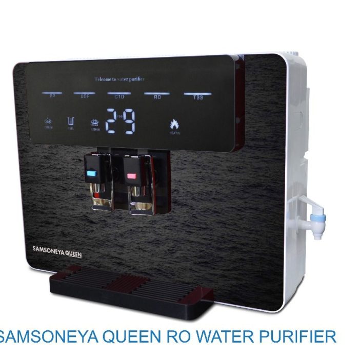 Samsoneya Queen RO Hot-Cool-Normal Water Purifier - Black